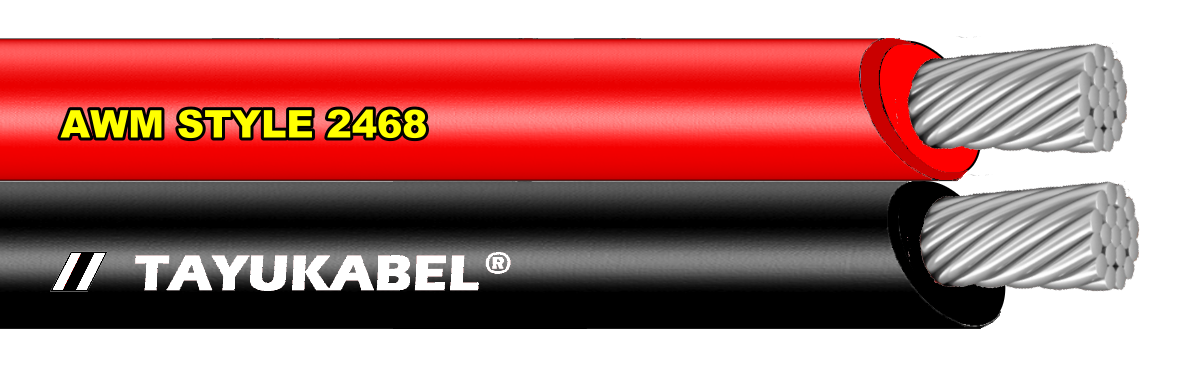 8.8 UL2468 Flat Ribbon Cable雙併電子線