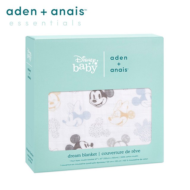 Aden & Anais 迪士尼經典四層紗厚毯