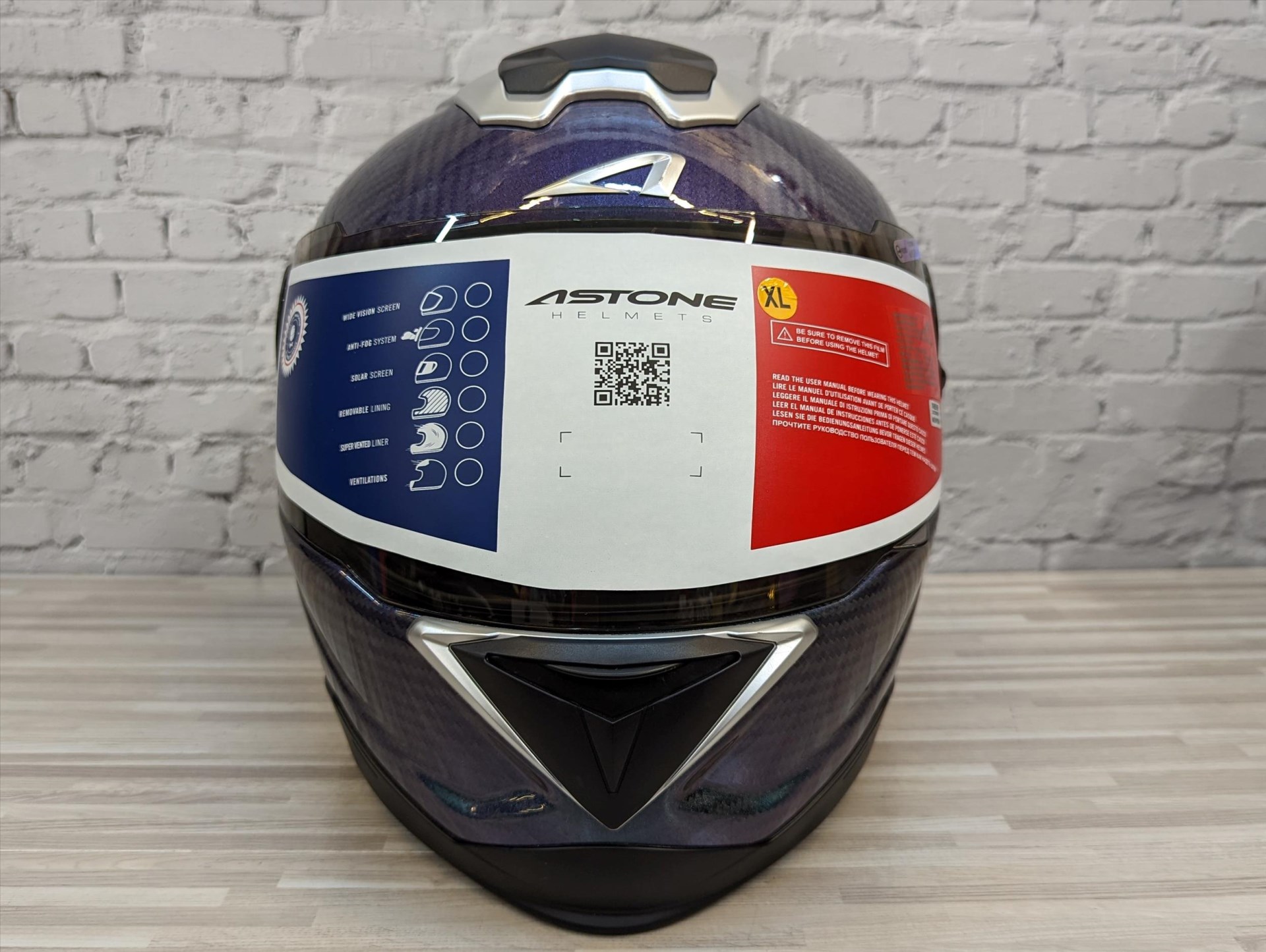 《遠古騎士》ASTONE GT1000F 變色龍 綠紫 碳纖維 雙鏡片雙D扣全罩安全帽