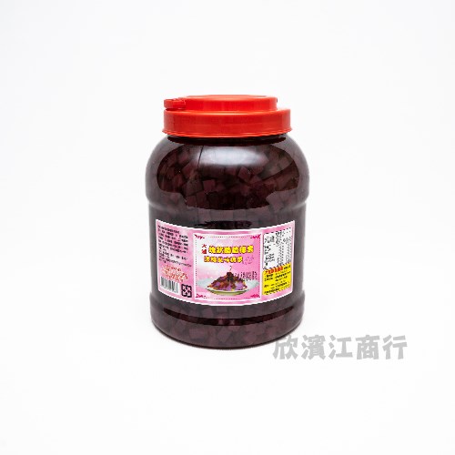 【大湖】塊狀葡萄椰果-濃糖風味糖漿-3.8公斤