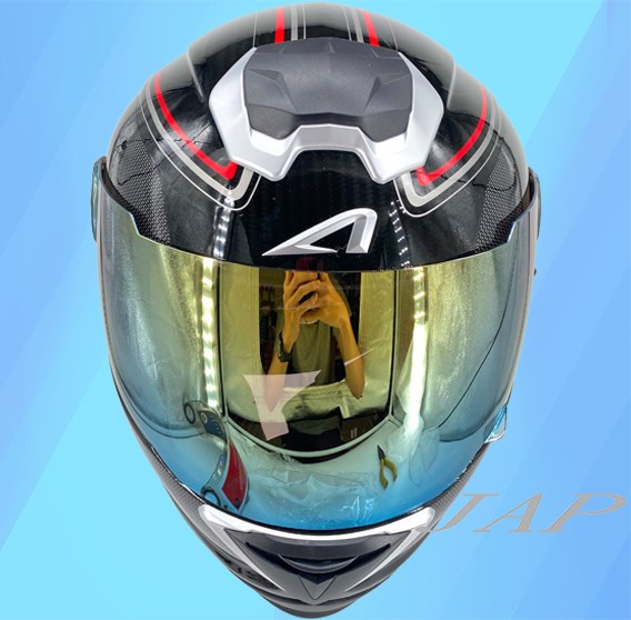 《遠古騎士》ASTONE GT1000F 全罩安全帽專用鏡片 電鍍
