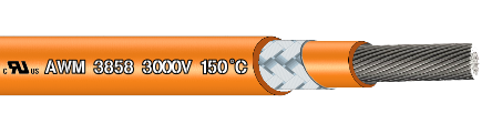 MAP ® AWM 3858 【EV CABLE】3000V 150°C 