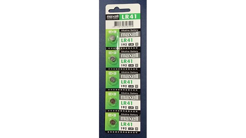 MAXELL LR41鈕扣電池 1.5V