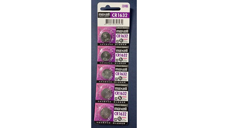 MAXELL CR1632鈕扣電池 3V