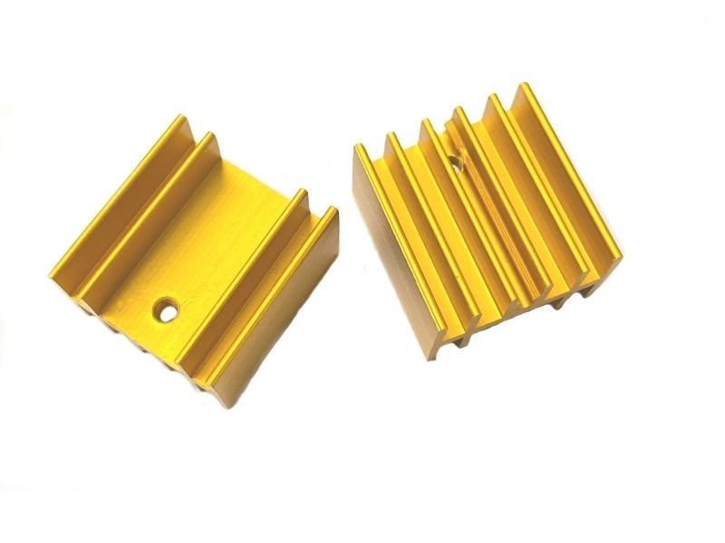 散熱片 小H  邊孔 25mm*23.5mm*16mm