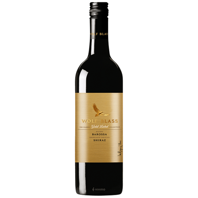 禾富酒莊金牌希哈紅酒WOLF BLASS GOLD LABEL SHIRAZ