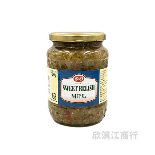 【SO】甜碎瓜 720克