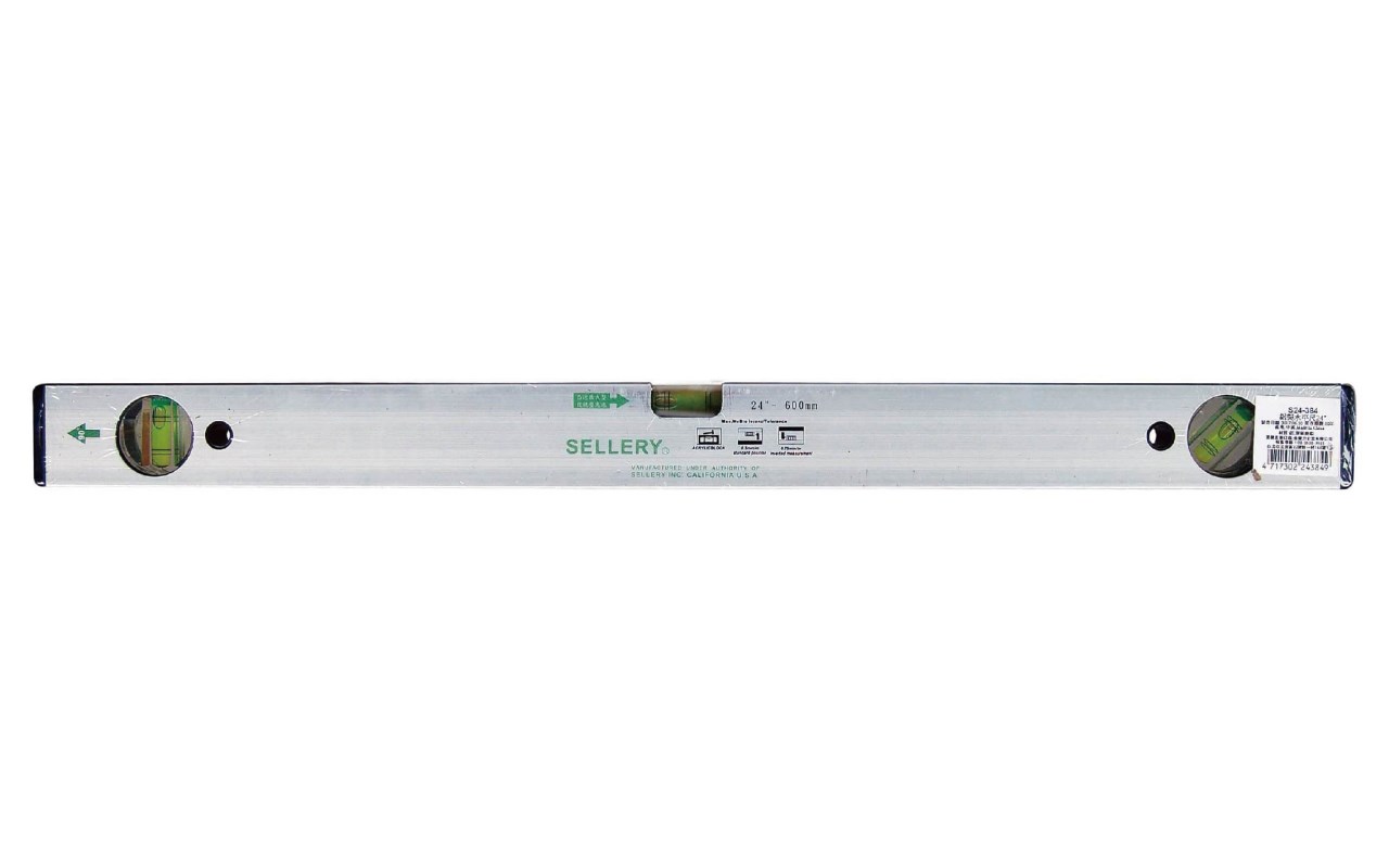24-384 鋁製水平尺-24"