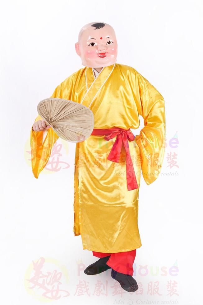 大頭娃娃男生/黃色