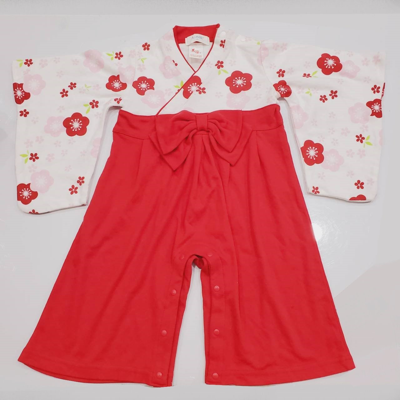 白紅爬爬和服/幼童用
