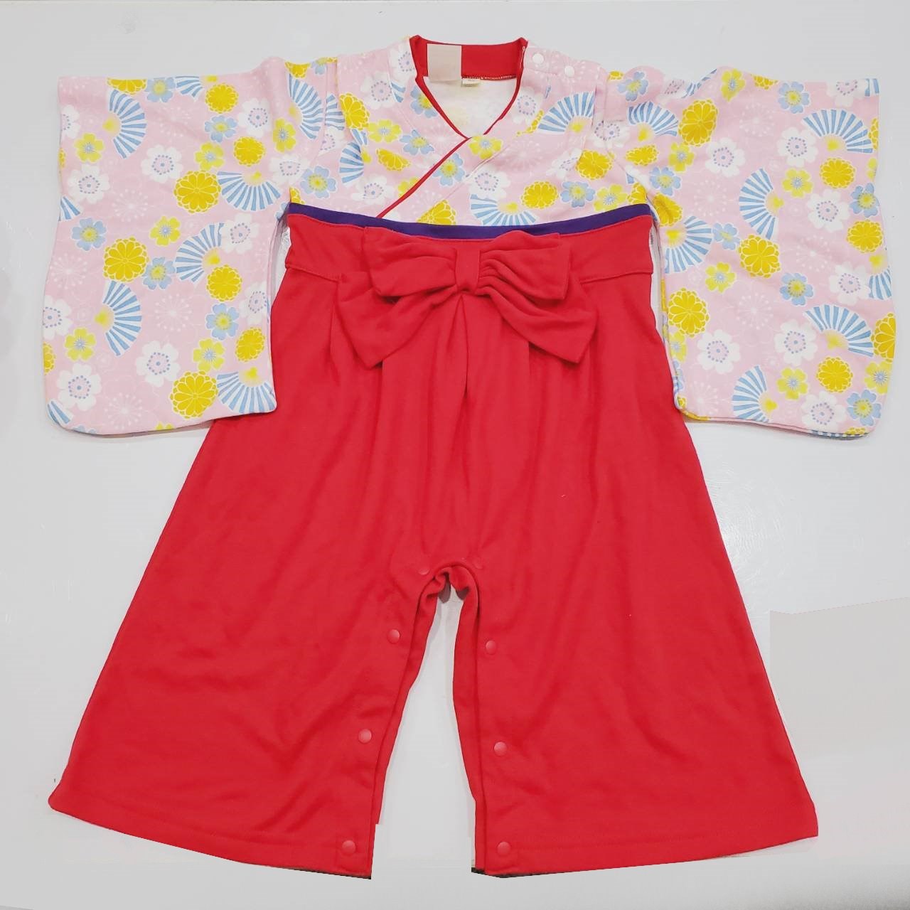 粉紅爬爬和服/幼童用