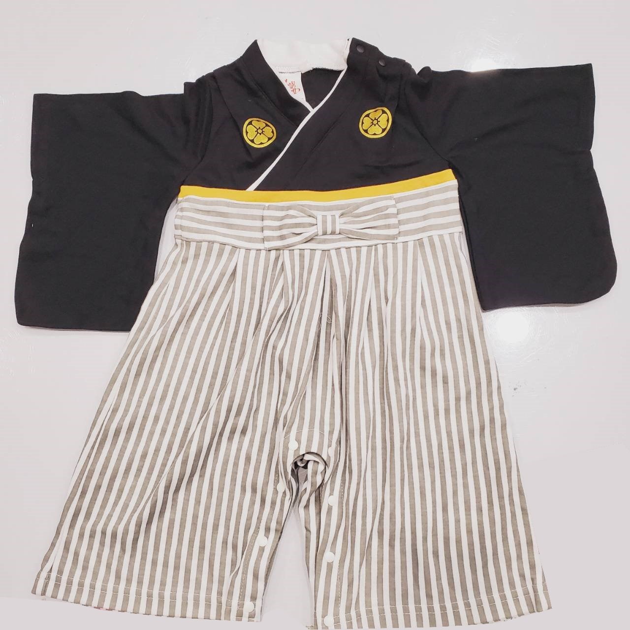 黑白爬爬和服/幼童用