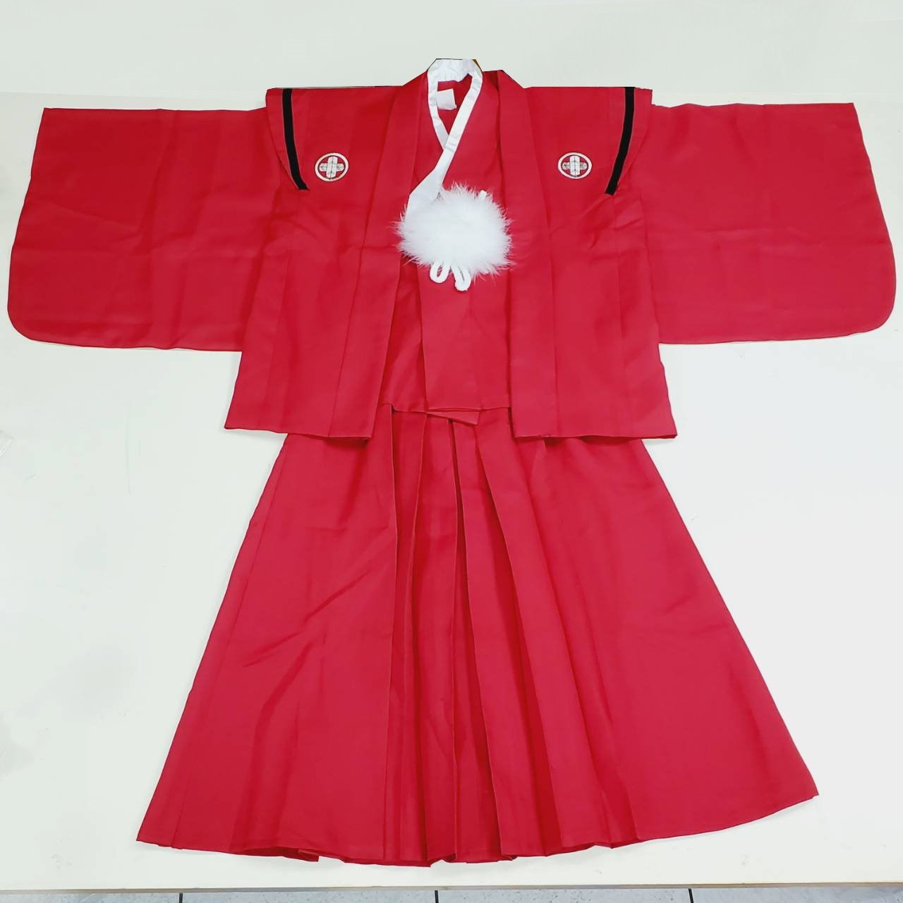 紅色武士服-兒童用