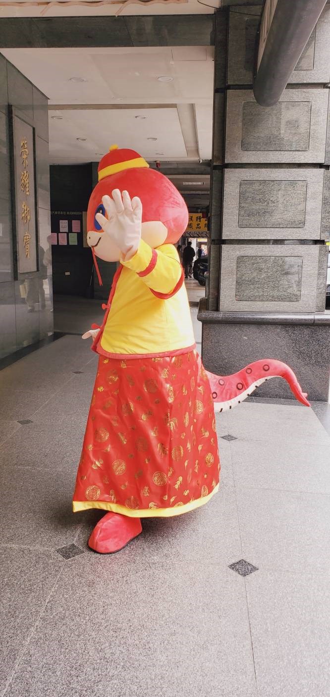 新年蛇蛇/喜氣紅