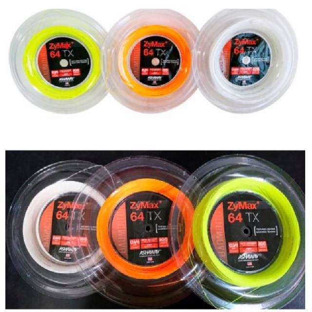 （羽球世家）【ASHAWAY】ZYMAX 64TX 細線高彈32磅200米大盤線(0.64MM)新線種