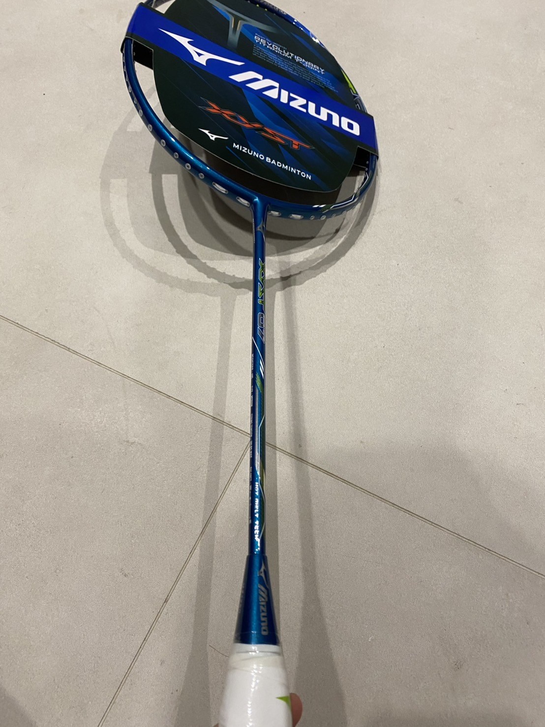 4U (羽球世家）Mizuno 新推出均衡偏微重頭羽球拍 XYST 07 台灣製