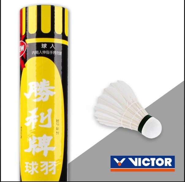【羽球】勝利 Victor 鴨毛球 CHAMPION B-01 比賽級 白蓋 飛行穩定耐打 