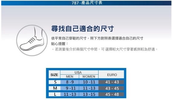 LP SUPPORT - U型雙側彈簧吸震護踝787(單只)