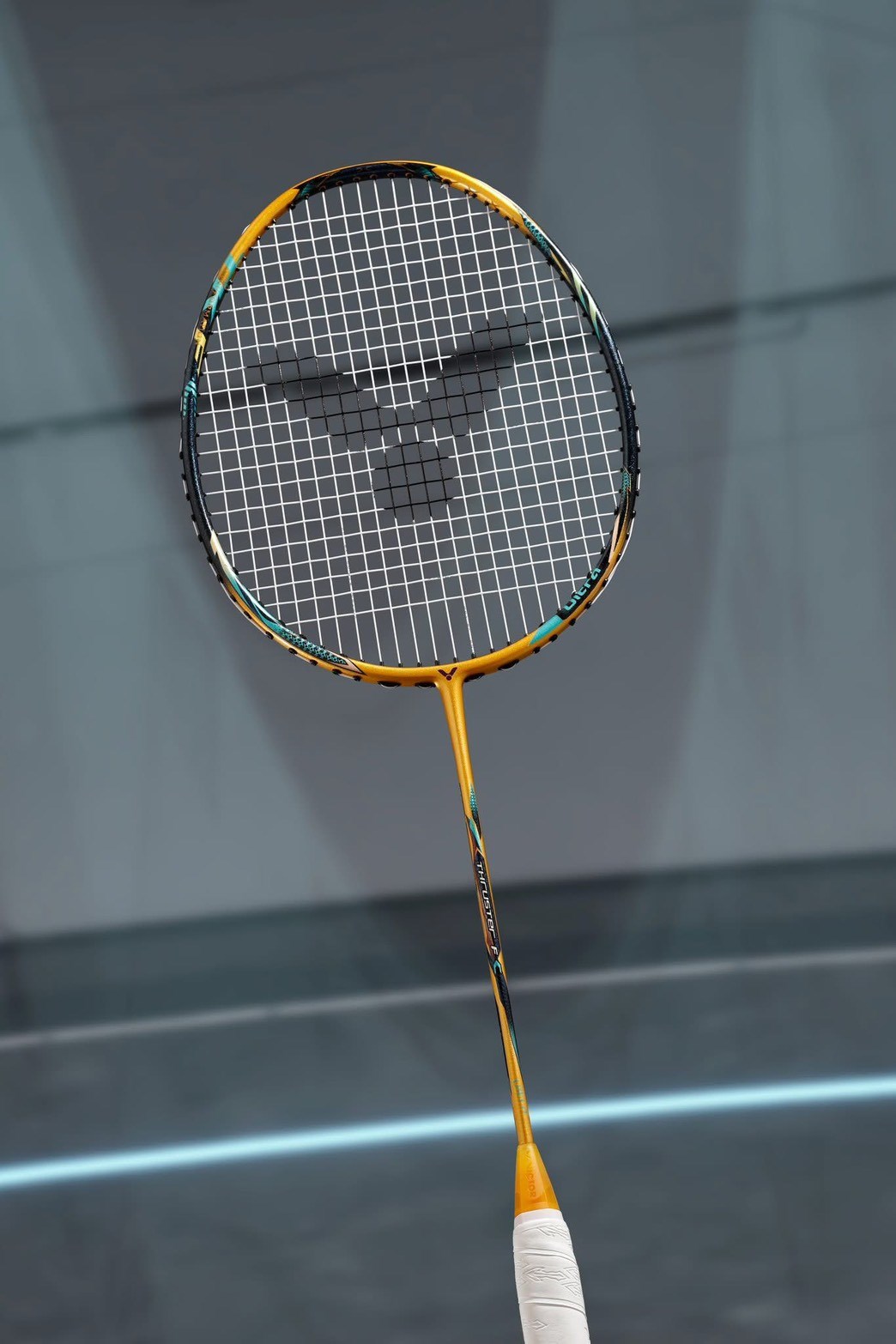 3U 4U 5U 預購 (羽球世家) 勝利 攻擊暴力 羽球拍 THRUSTER F C TK-F C Ultra 鋁合金黃  VICTOR 