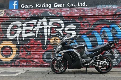 KAWASAKI GTR1400 (14) H2P 後避震器