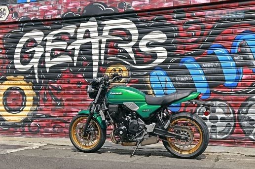 KAWASAKI Z650 RS (22) H2P 後避震器