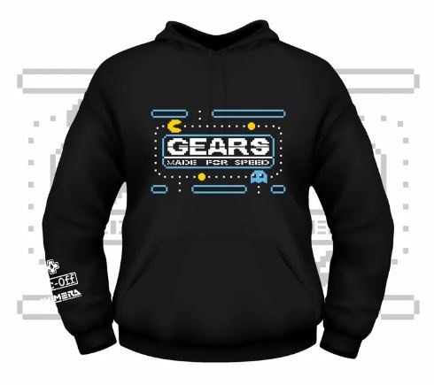 2023 Gears Racing Design Gears 8 bit Pac-Man 帽T GRD-2303-HD01