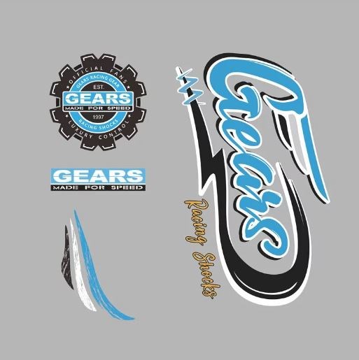 Gears Racing Design 齒輪復刻 T恤 GRD-1809-TS