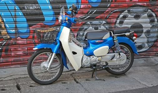 HONDA Super Cub 110 日規 EV 後避震器
