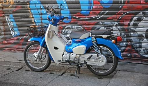 HONDA Super Cub 110 日規 EV 後避震器