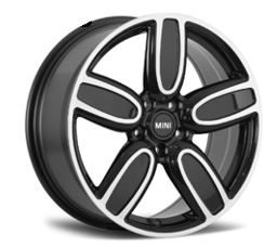 Mini輪圈18x7.5 5孔112