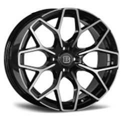 Brabus輪圈16x6.0 17x7.0 18x7.0 18x8.0 3孔112 4孔100