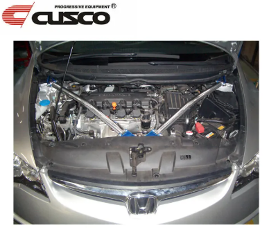 CUSCO TYPE-OS 引擎室拉桿 HONDA CIVIC FD 喜美八代