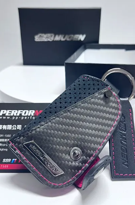 MUGEN 無限 CARBON 鑰匙皮套 TYPE-A