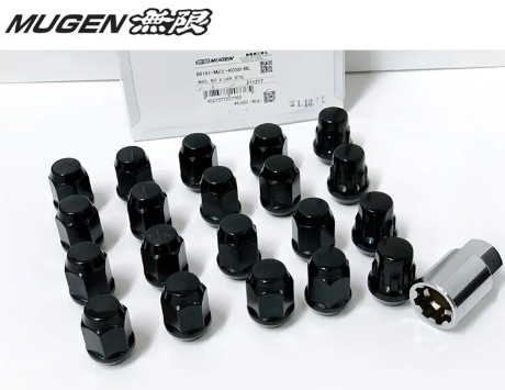 MUGEN 無限 防盜螺絲組(黑) 19HEX M12×P1.5