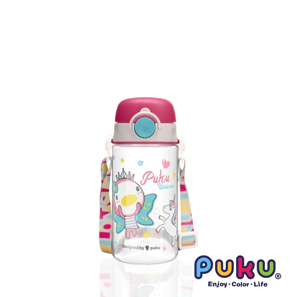 Puku 藍色企鵝 Tritan直飲水壺330ml