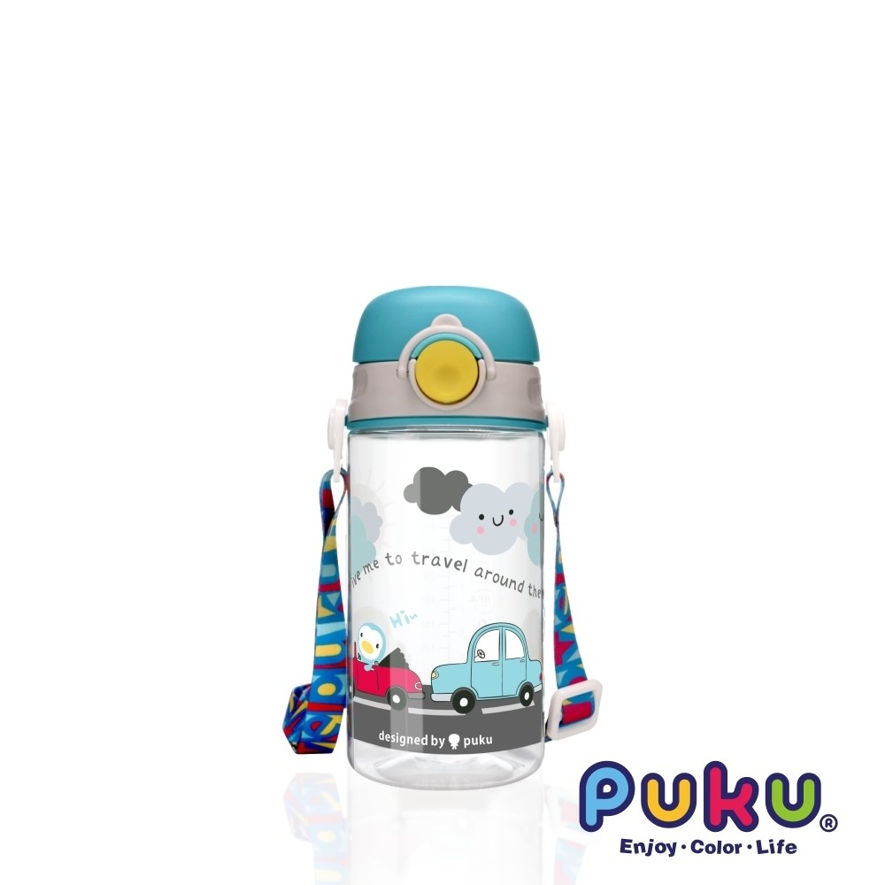 Puku 藍色企鵝 Tritan直飲水壺330ml