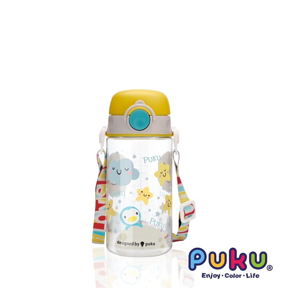Puku 藍色企鵝 Tritan直飲水壺330ml