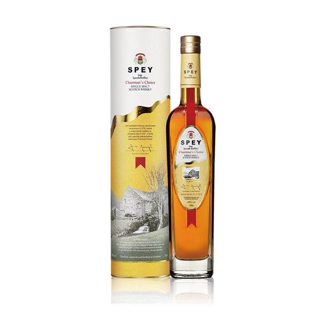 詩貝總裁精選 2.0單一純麥威士忌(2020年包裝) SPEY Chairman’s Choice Single Malt Scotch Whisky 