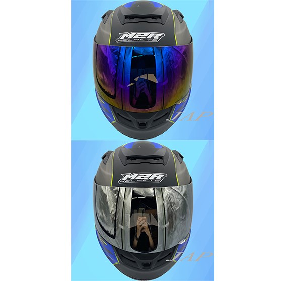 《遠古騎士》M2R F2C OX2 XR3 F3 M3 電鍍 專用原廠鏡片 全罩安全帽 F2-C