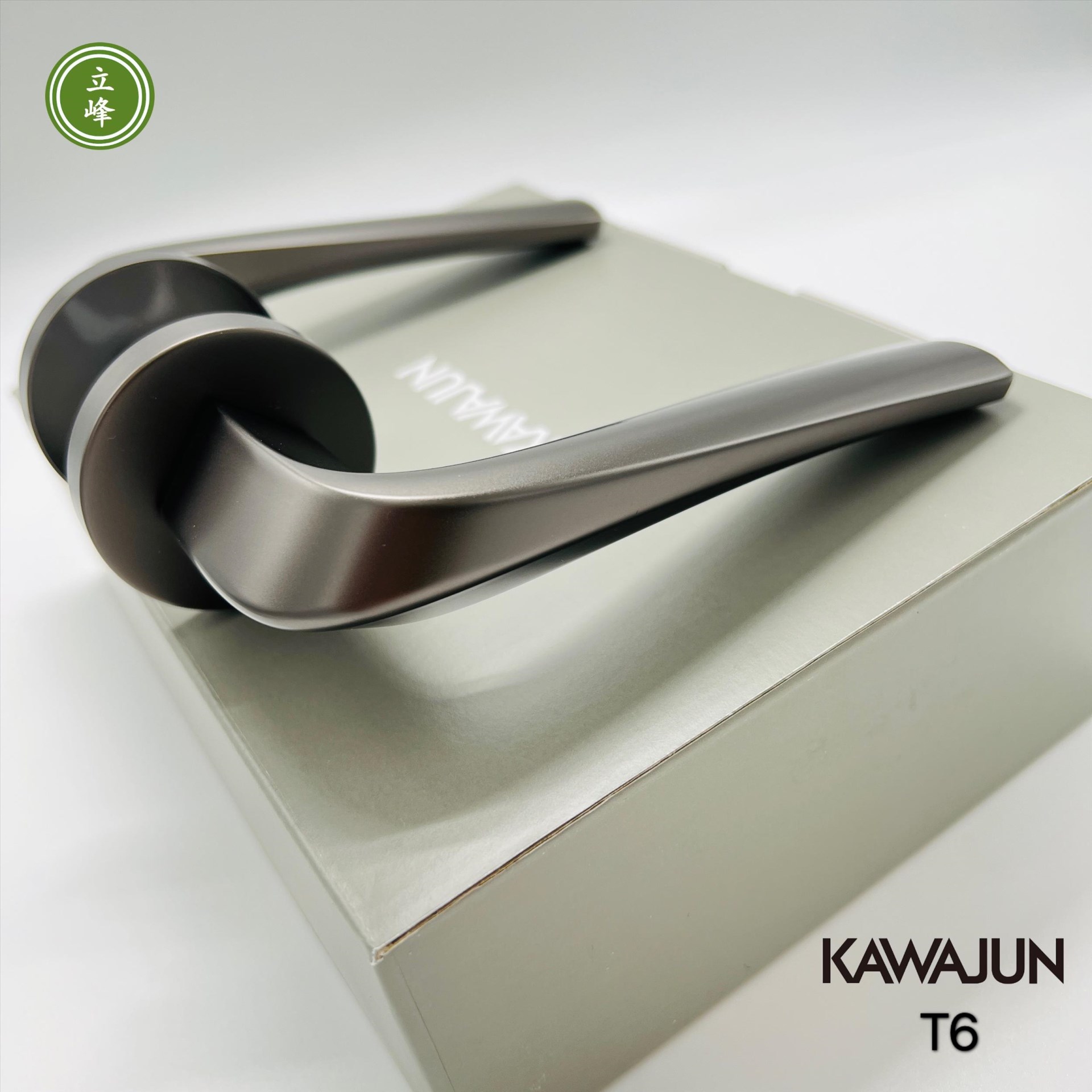 KAWAJUN-T6-鐵灰 水平把手