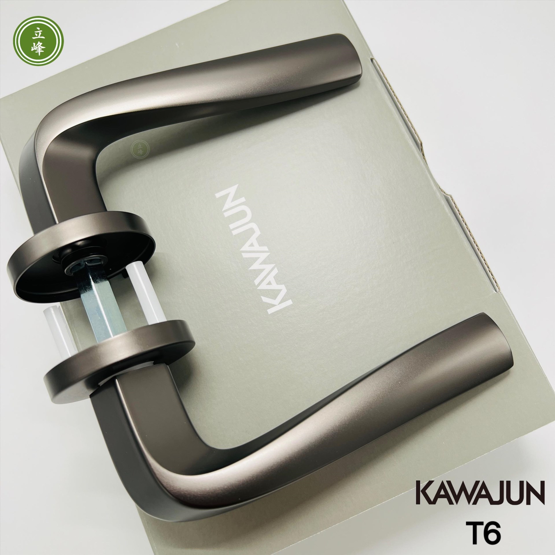 KAWAJUN-T6-鐵灰 水平把手