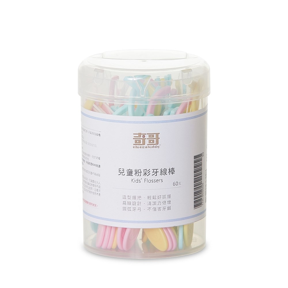奇哥 兒童粉彩牙線棒60支