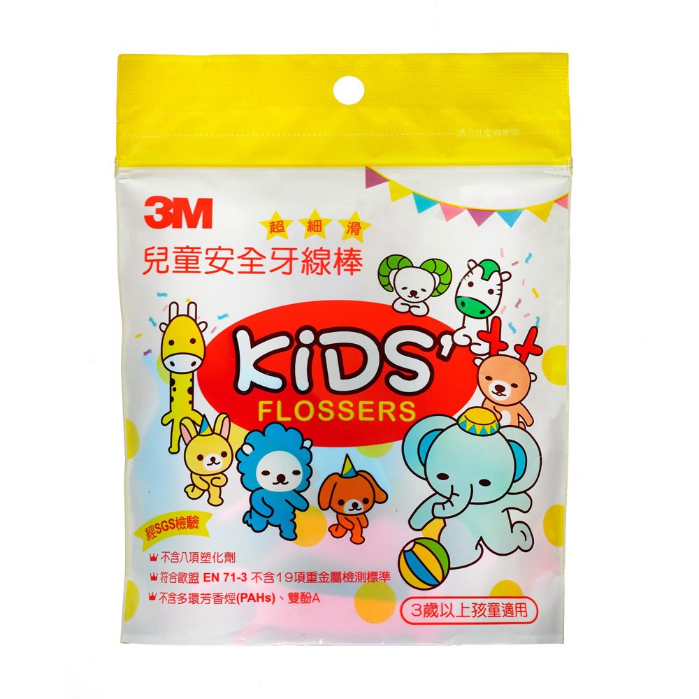 3M 兒童牙線棒