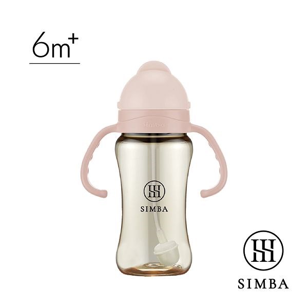 小獅王辛巴 simba 蘊蜜鉑金PPSU防漏滑蓋學習水杯