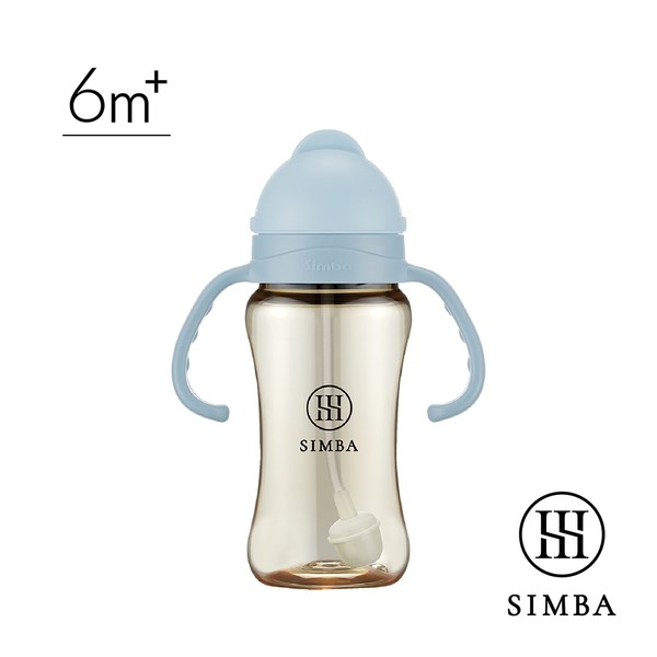 小獅王辛巴 simba 蘊蜜鉑金PPSU防漏滑蓋學習水杯