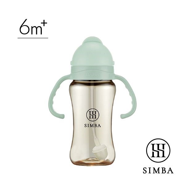 小獅王辛巴 simba 蘊蜜鉑金PPSU防漏滑蓋學習水杯