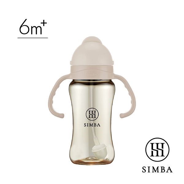 小獅王辛巴 simba 蘊蜜鉑金PPSU防漏滑蓋學習水杯