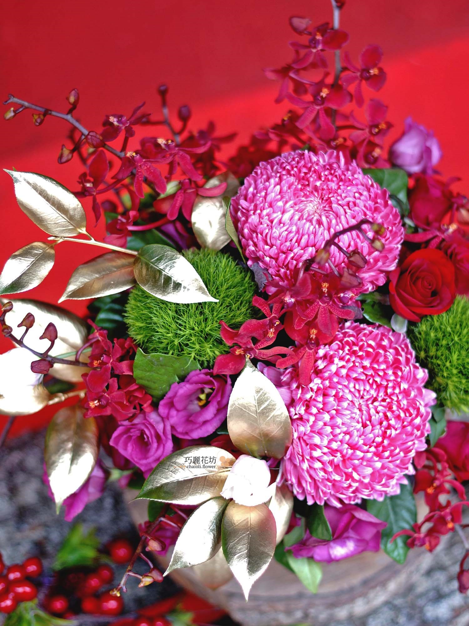 新年桌花