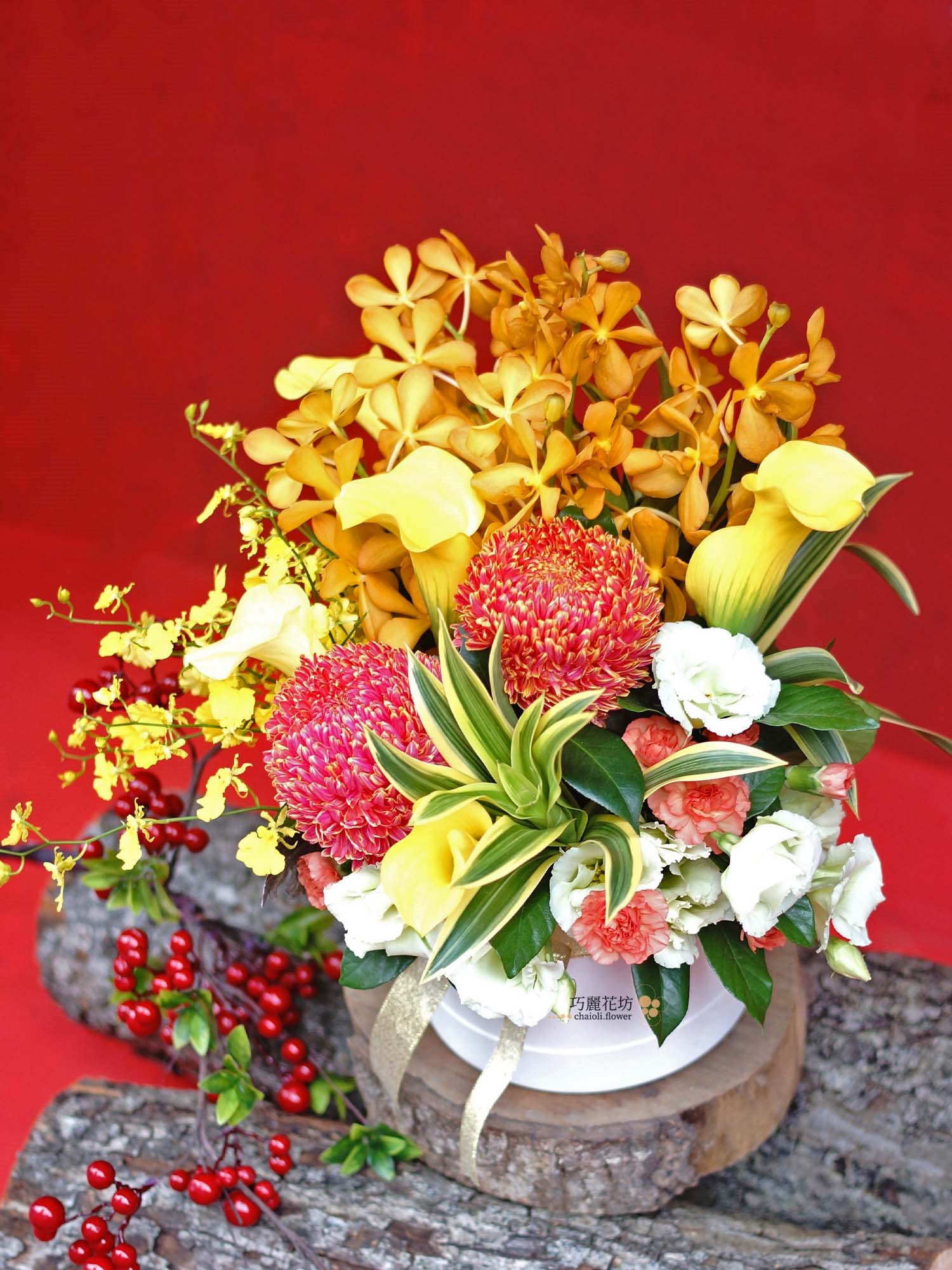 開幕桌花