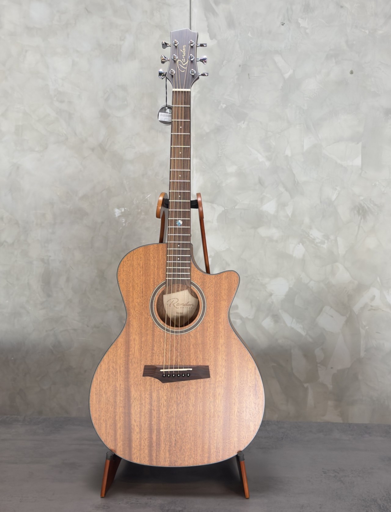 Randon桃花心木面單41寸民謠吉他